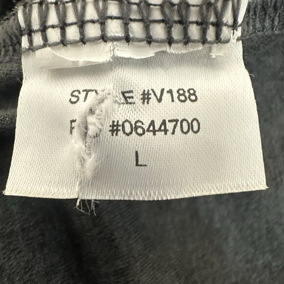 Vuori Strato Tech Polo Shirt Mens Large Grey Performance Short Sleeve Athleisure - Picture 3 of 6